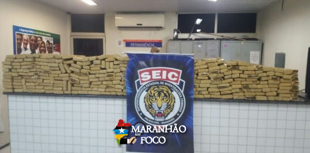 Em dois anos, Polícia retirou de circulação 14 toneladas de drogas no Maranhão