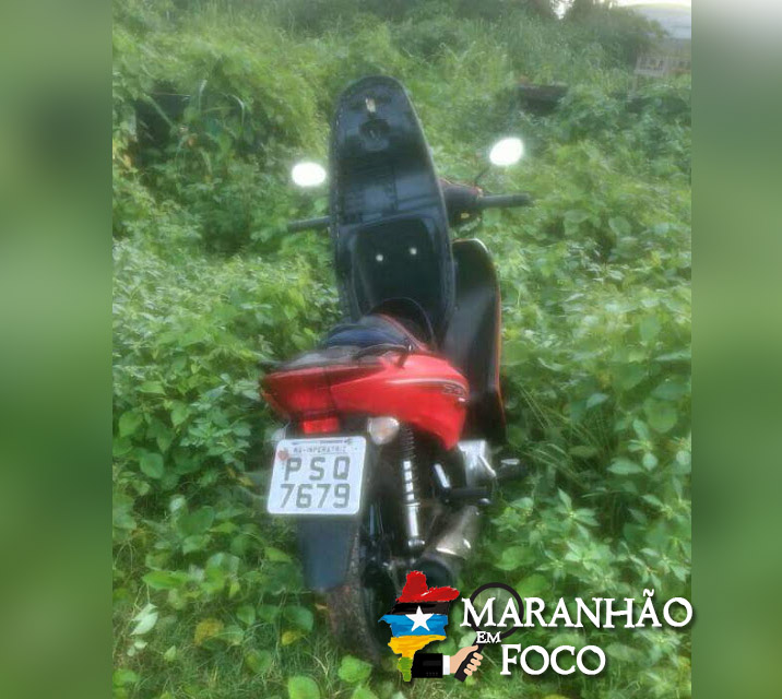 Moto roubada é recuperada pela polícia militar em Imperatriz - MA
