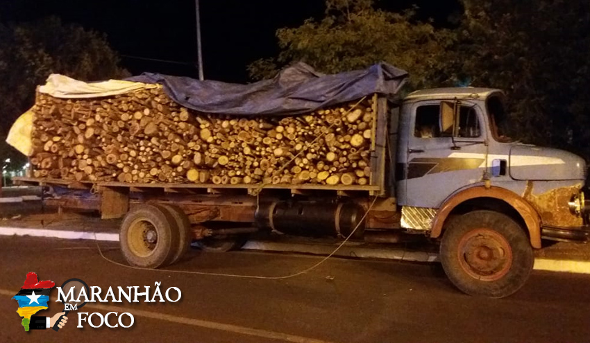 Em oito dias, homem é preso duas vezes por transporte ilegal de madeira em Caxias