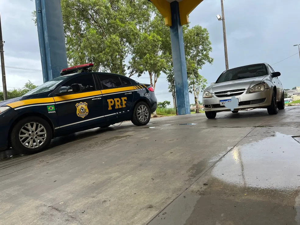 Polícia Rodoviária apreende veículo roubado na BR-135 no Maranhão