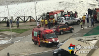 Raio atinge duas pessoas no Espigão Costeiro, em São Luís