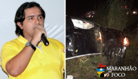 Ex-prefeito de Miranda do Norte sofre acidente de carro na BR-135