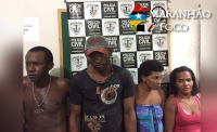 Polícia Civil prende quatro pessoas acusadas de Tráfico de drogas em Pindaré-Mirim