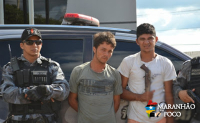 Dupla que realizou uma sequência de assaltos e roubos de motos na região de Açailândia/Bom Jesus das Selvas e Buriticupu é capturada