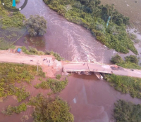 Por risco de desabamento, ponte que dá acesso a cidade no Maranhão é interditada