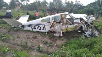 Avião monomotor cai na Região Metropolitana de São Luís e deixa feridos; 
